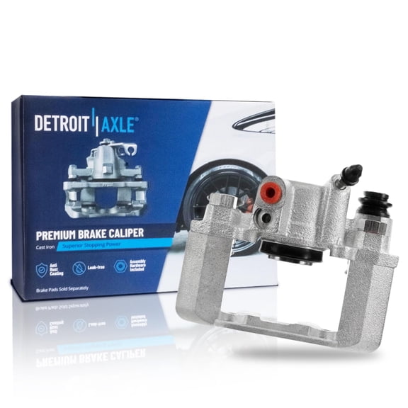 Detroit Axle - Rear Left Brake Caliper for Toyota Corolla Celica Matrix Pontiac Vibe, Driver Side Disc Brake Caliper 2003 2004 2005 Replacement