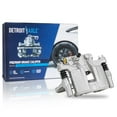 thumbnail image 1 of Detroit Axle - Rear Left Brake Caliper w/Bracket Replacement for Chrysler 200 Cirrus Sebring Patriot Compass Avenger Caliber Lancer Outlander RVR, 1 of 6