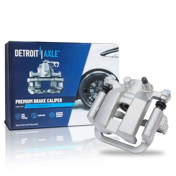 Detroit Axle - Rear Left Brake Caliper w/Bracket Replacement for Nissan Murano Quest 350Z Infiniti G35