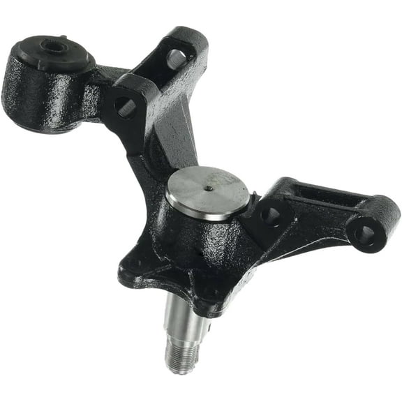 Detroit Axle - Rear Left Steering Knuckle for Hyundai 2003-2006 Elantra [Models with Rear Drum Brakes] Driver Side Steering Knuckle Assembly 2004 2005 Replacement