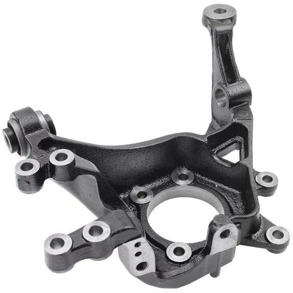 Detroit Axle - Rear Left Steering Knuckle for Ford 2011-2014 Edge, Lincoln 2011-2015 MKX, Driver Side Steering Knuckle Assembly 2012 2013 Replacement