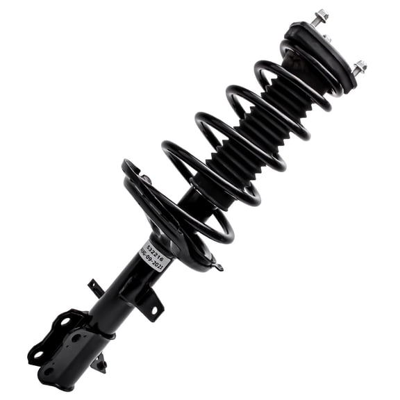 Detroit Axle - AWD Rear Left Strut for Toyota 2004-2007 Highlander, 2004-2006 Lexus RX330, 2007 RX350, Driver Side Ready Suspension Strut w/Coil Spring Assembly Replacement Shock