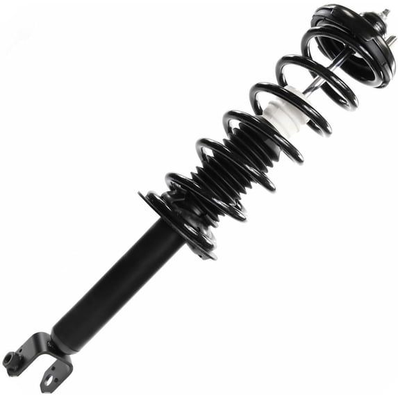 Detroit Axle - Rear Left Strut for Acura TSX 2009 2010 2011 2012, Strut with Coil Spring Complete Strut Assembly Replacement