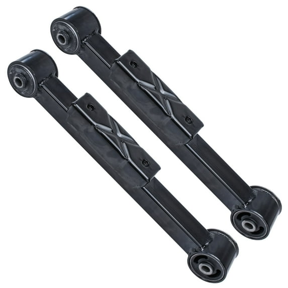 Detroit Axle - Rear Lower Control Arms for 2004-2007 Jeep Liberty, 2 Rear Lower Control Arms Assembly 2004 2005 2006 2007 Liberty, Replacement Front Pair