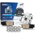 thumbnail image 1 of Detroit Axle - Rear Passenger Side Disc Brake Caliper Ceramic Brake Pads Replacement for 2010 2011 2012 Lexus HS250h - 3pc Set, 1 of 4