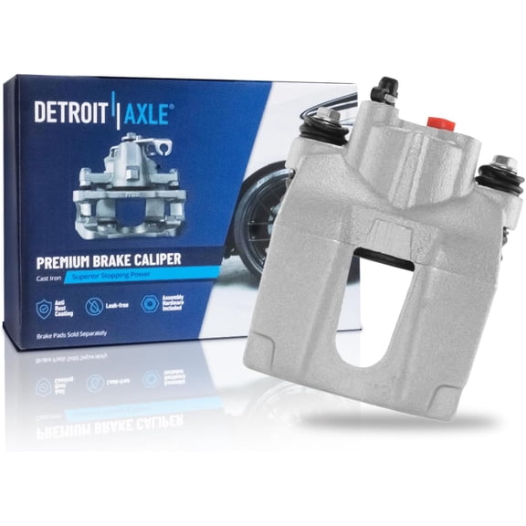 Detroit Axle - Rear Right Brake Caliper for 2004-2015 Nissan Armada TITAN 2004-2010 INFINITI QX56, Passenger Side Disc Brake Caliper 2005 2006 2007 2008 2009 Replacement