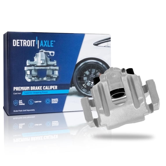 Detroit Axle - Rear Right Brake Caliper for 2008-2013 BMW M3, 2011 1 Series M Disc Brake Caliper with Bracket 2009 2010 2012 Replacement Brake Caliper Assembly
