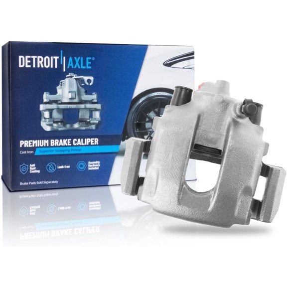 Detroit Axle - Rear Right Brake Caliper for BMW 325i 325xi 325Ci Z4 328i 328Ci 320i, Passenger Side Disc Brake Caliper with Bracket Replacement