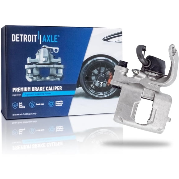 Detroit Axle - Rear Right Brake Caliper for Ford 1995-2000 Contour Mercury Mystique 1999-2002 Cougar, Passenger Side Disc Brake Caliper Replacement