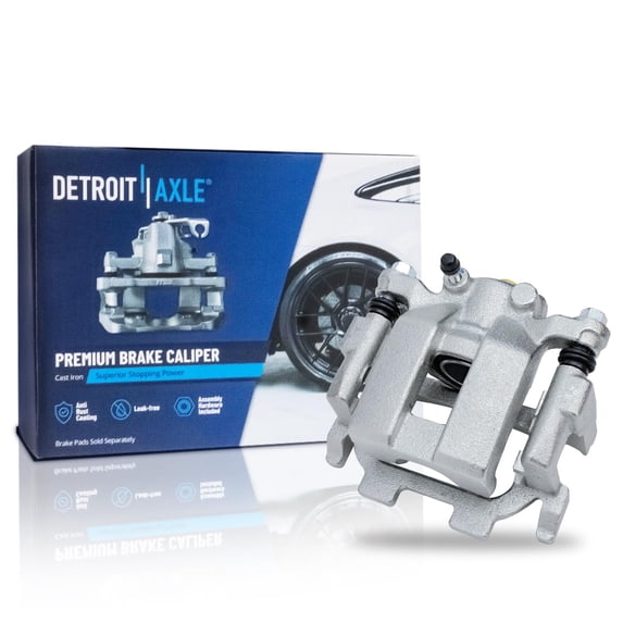 Detroit Axle - Rear Right Passenger Side Brake Caliper with Bracket Replacement for Murano Pathfinder 370Z Q50 Q60 Q70 M45 M56