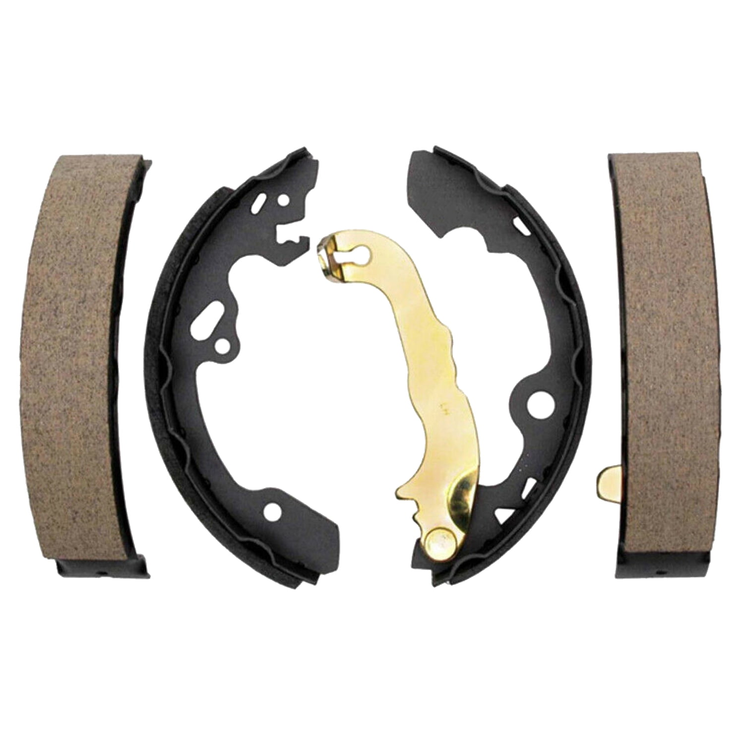 Detroit Axle Rear Semimetallic Brake Shoes Replacement for 20002011