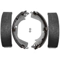 thumbnail image 1 of Detroit Axle - Rear Semi-metallic Brake Shoes Replacement for 2008 2009 2010 2011 2012 2013 Chevy Silverado 1500 GMC Sierra 1500, 1 of 5