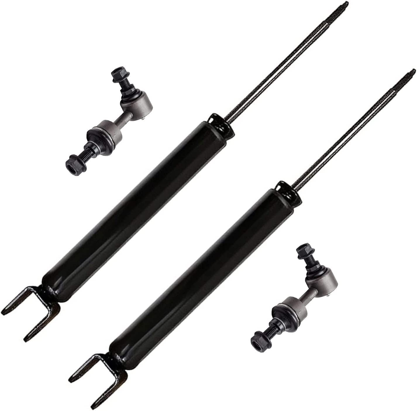 Detroit Axle - Rear Shock Absorbers Sway Bar Links Replacement for 2012-2015 Hyundai Sonata Tucson Azera Kia Optima Sportage - 4pc Set