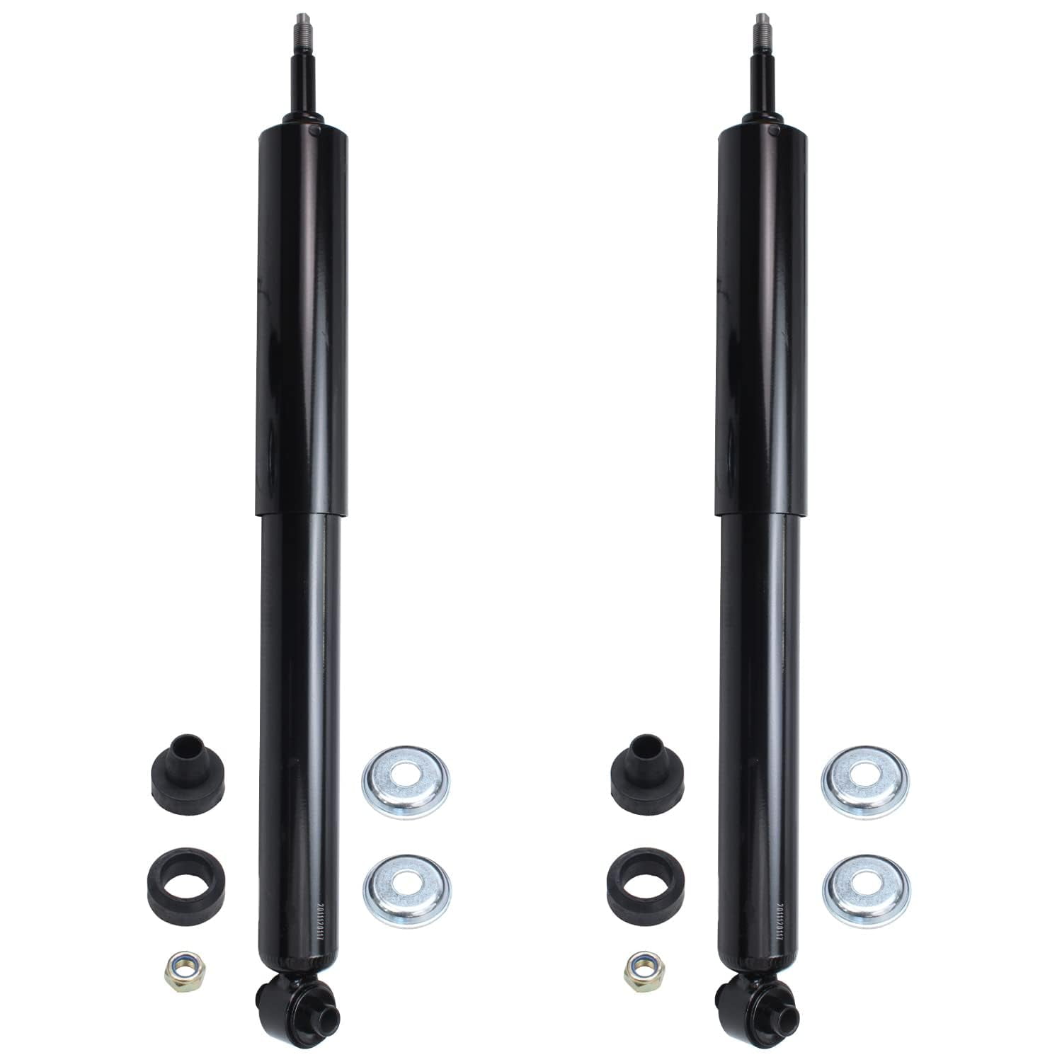Detroit Axle - Rear Shocks Absorbers for 2005-2014 Ford Mustang [Excludes. Shelby, Boss, Bullitt Models], 2 Driver and Passenger Side Shocks Replacement