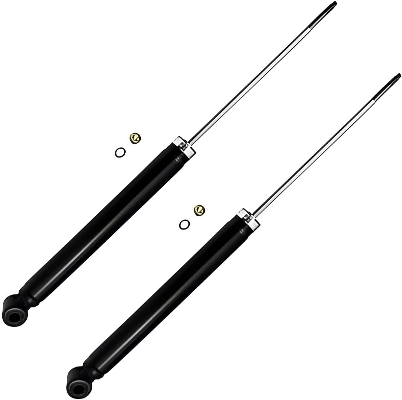 Detroit Axle - Rear Shocks Absorbers Assembly Replacement for 2000 2001 2002 2003 2004 2005 Toyota Echo - 2pc Set