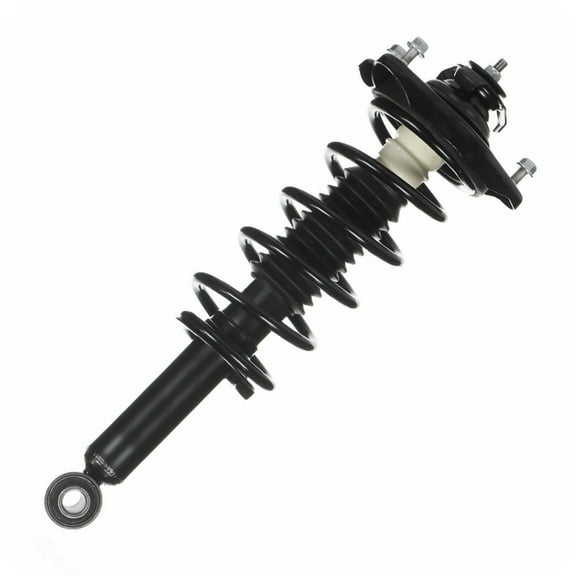 Detroit Axle - Rear Strut for 2006-2012 Mitsubishi Eclipse, 2007 2008 2009 2010 2011 Complete Strut with Coil Spring Assembly Replacement Suspension Quick Install Ready Strut Shock