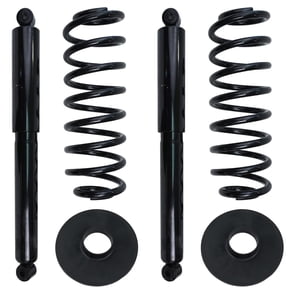 Detroit Axle - Rear Strut & Coils Spring Assembly Conversion Kit Replacement for 1997-2002 Ford Expedition 2WD - [1998-2002 Lincoln Navigator 2WD]