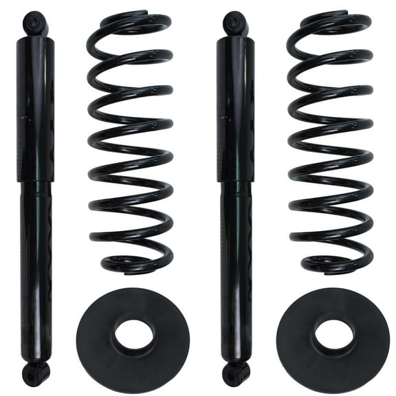 Detroit Axle - Rear Strut & Coils Spring Assembly Conversion Kit Replacement for 1997-2002 Ford Expedition 2WD - [1998-2002 Lincoln Navigator 2WD]
