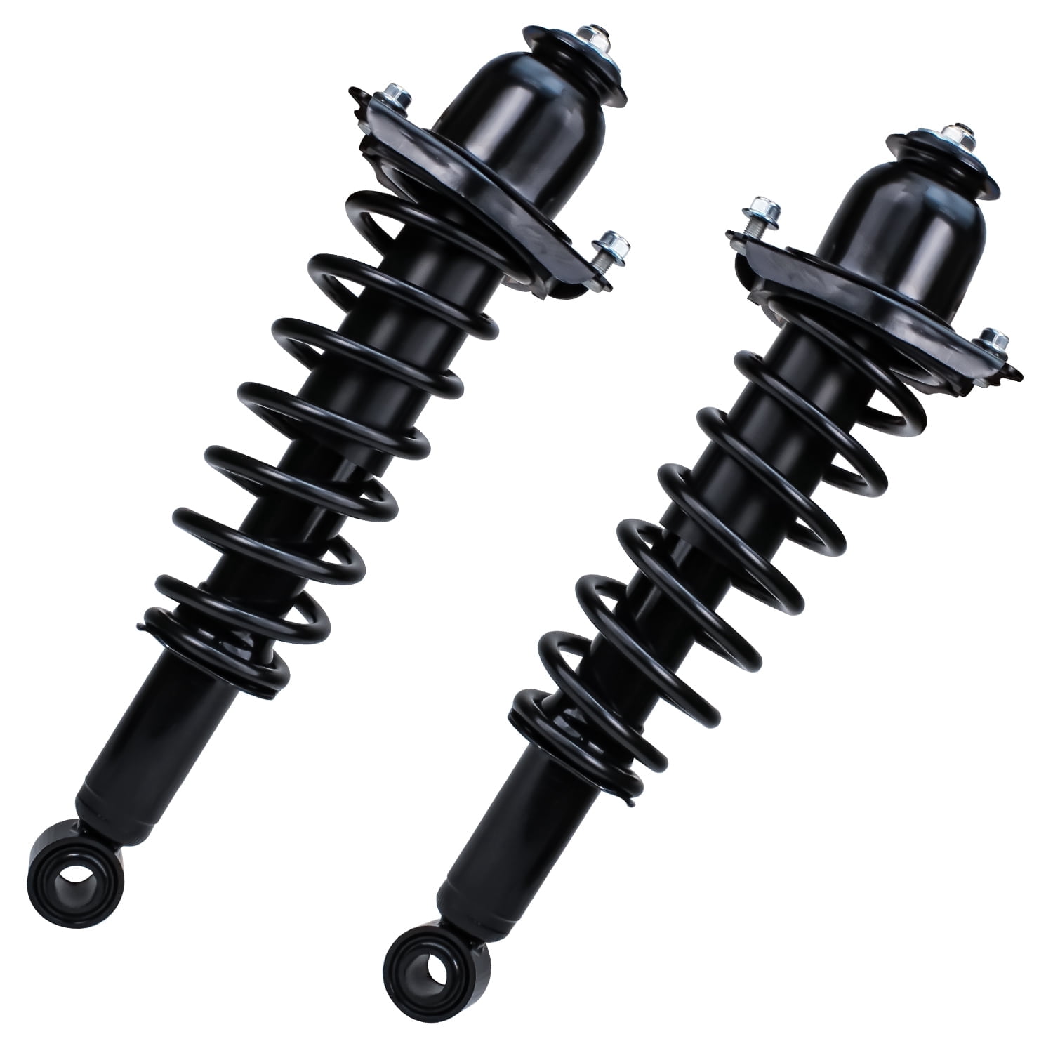 Detroit Axle - Rear Struts for 2009-2013 Toyota Corolla 09-10 Pontiac Vibe Complete 2 Struts with Coil Spring 2010 2011 2012 Quick Install Ready Struts Shocks Assembly