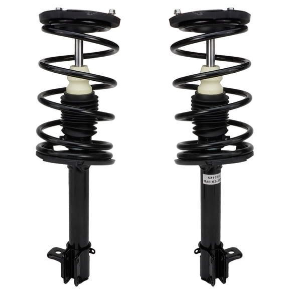 Detroit Axle - Rear Struts & Coil Spring Assemblies Replacement for Dodge Neon SX 2.0 Plymouth Neon - 2pc Set Fits select: 2004-2005 DODGE NEON SXT, 2000 CHRYSLER NEON LE/LX
