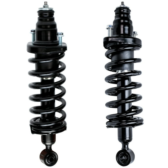Detroit Axle - Rear Struts & Coil Spring Assembly Set Replacement for 2001-2003 Honda Civic Acura EL