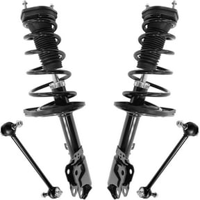 Detroit Axle - Rear Struts Kit for Toyota 2013-2018 Avalon, 2 Struts with Coil Springs 2 Sway Bar End Links 2014 2015 2016 2017 Suspension Replacement