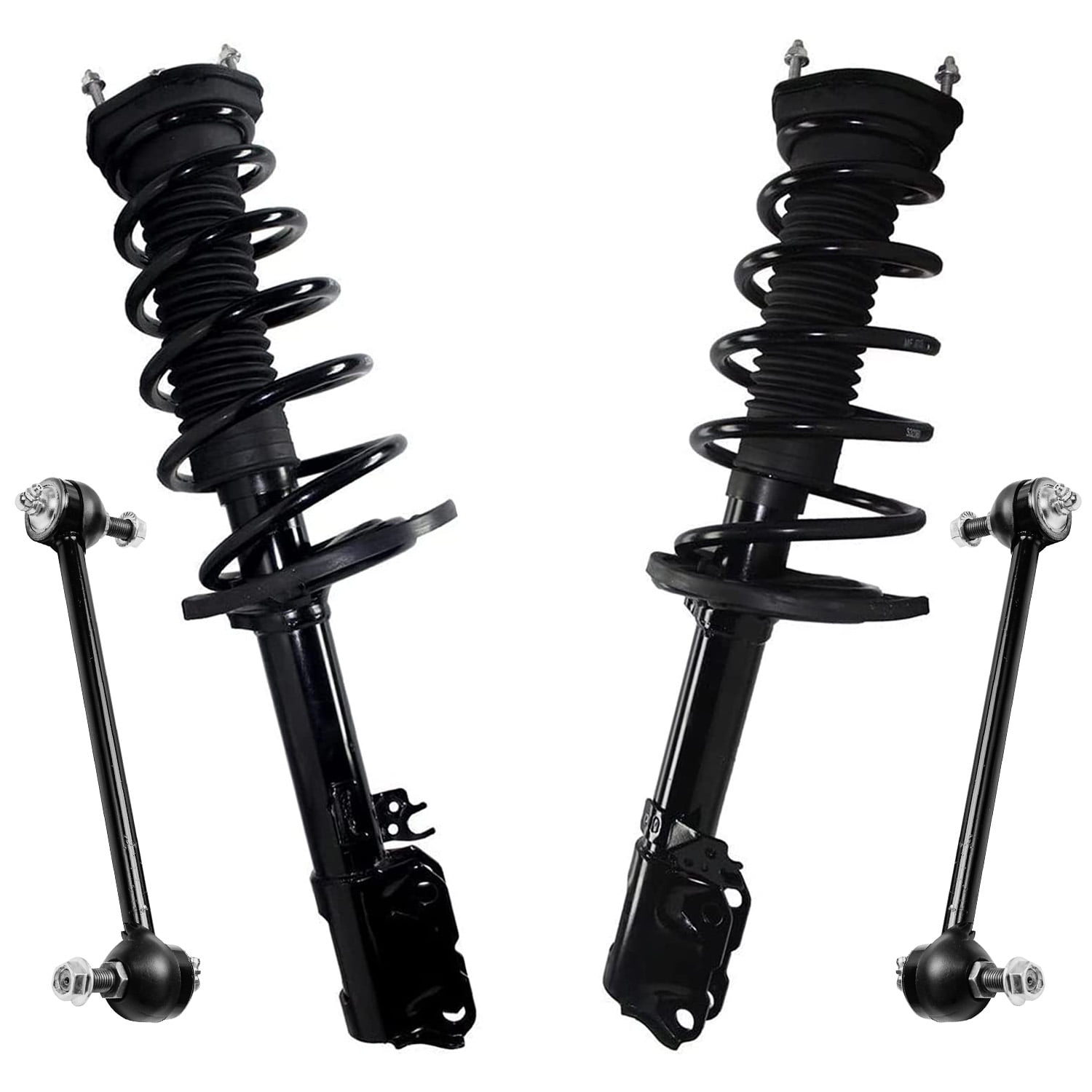 Detroit Axle - Rear Struts Sway Bars for 2004-2006 Toyota Camry Solara ...