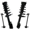 thumbnail image 1 of Detroit Axle - Rear Struts Sway Bars for 2004-2006 Toyota Camry Solara Lexus ES330 2004 2005 2006 Complete 2 Struts w/Coil Springs + 2 Rear Sway Bar Links Replacement Ready Struts Assembly, 1 of 7