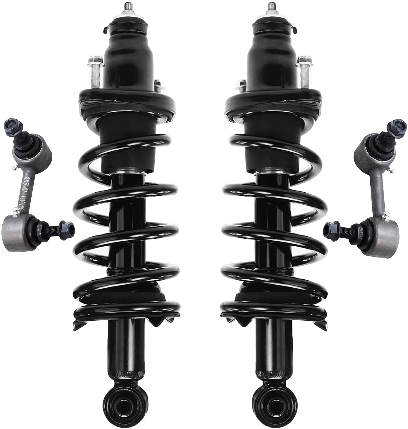 Detroit Axle Rear Struts Sway Bars for 20072011 Honda CRV Complete