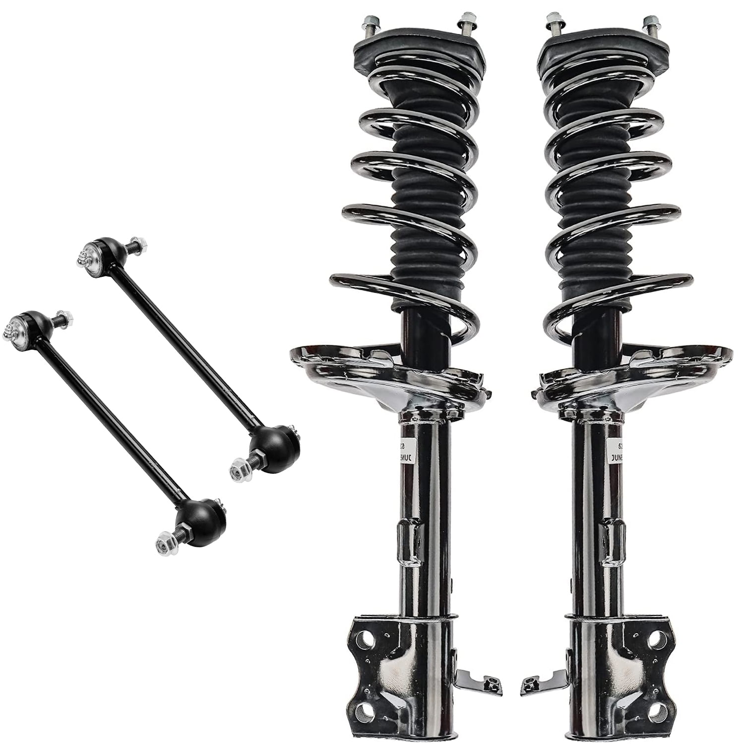 Detroit Axle Rear Struts Sway Bars kit for AWD 20102011 Toyota