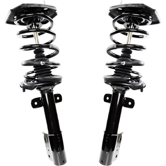 Detroit Axle - Rear Struts w/Coil Spring Assembly Replacement for 2005-2008 Buick Allure LaCrosse, 2006-2011 Chevrolet Impala