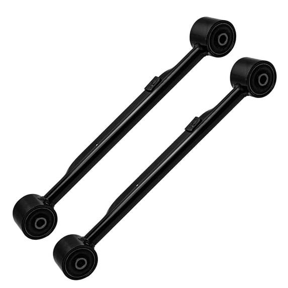 Detroit Axle - Rear Upper Control Arms for Chevy Trailblazer EXT GMC Envoy XL XUV Buick Rainier Oldsmobile Bravada Saab 9-7x, with Automatic Air Leveling System