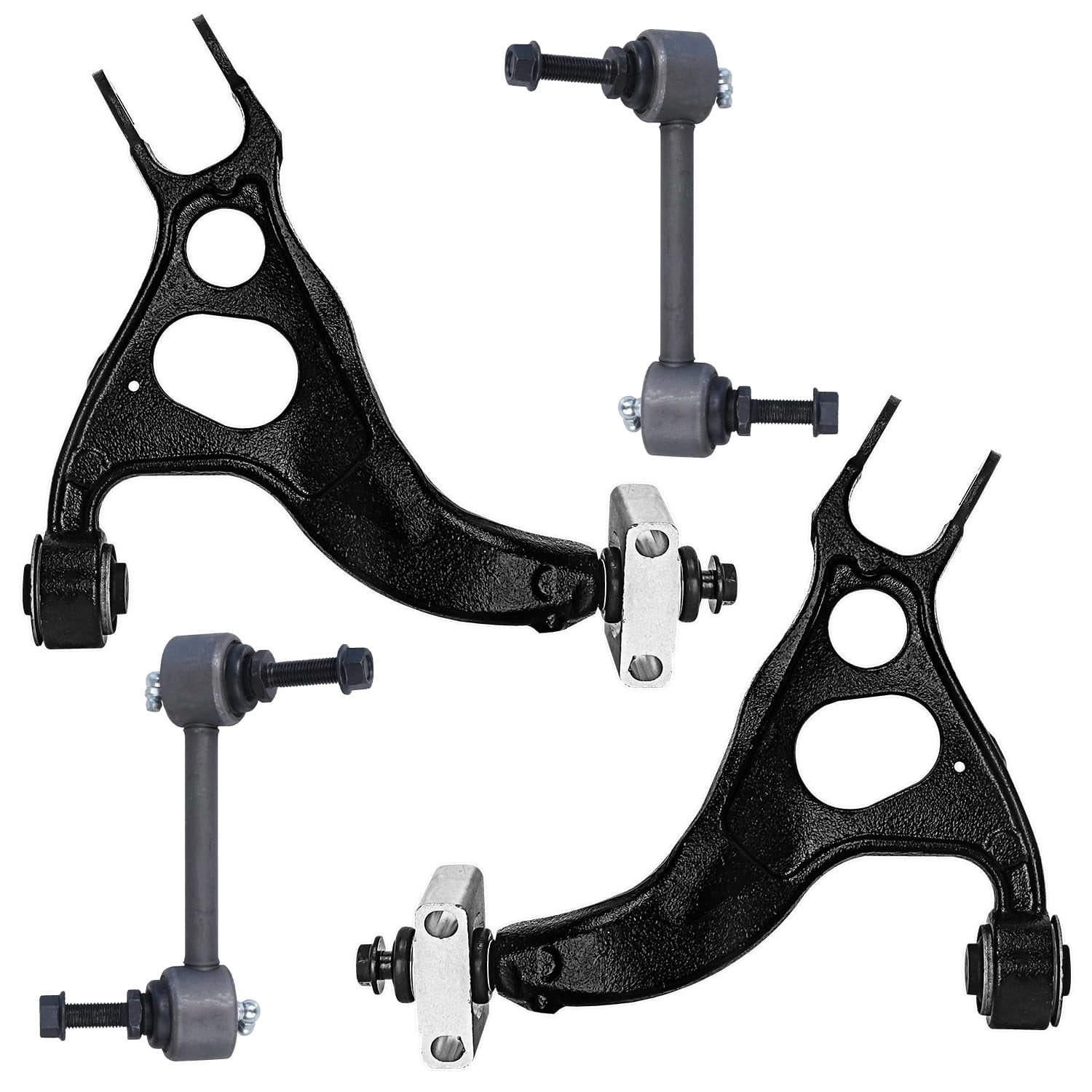 4PC Rear Upper Lower Control Arm Suspension Kit Fits 1997-2002 Ford Expedition E - Foto 5