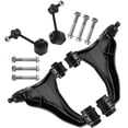 thumbnail image 1 of Detroit Axle - Rear Upper Control Arms w/Ball Joints Sway Bar End Links Replacement for Subaru Forester XV Crosstrek - 4pc Set, 1 of 7
