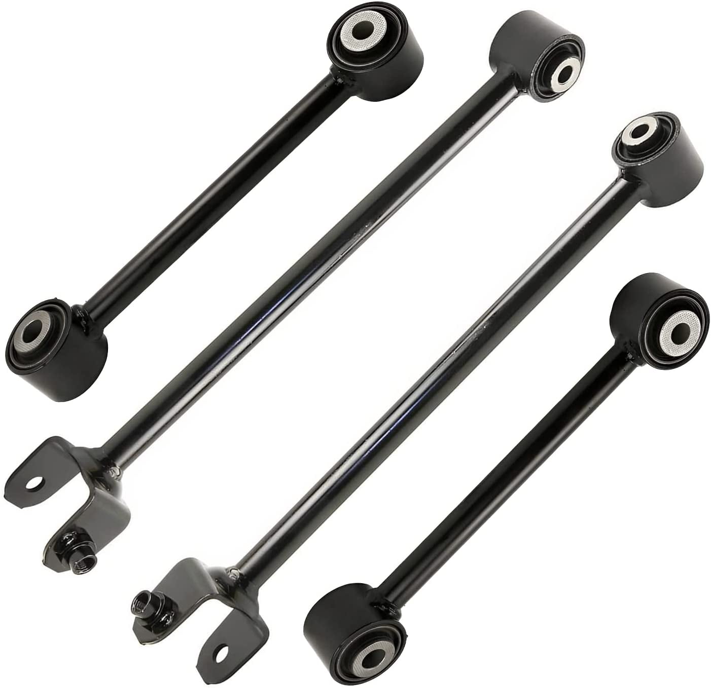 Detroit Axle - Rear Upper Forward and Lower Rearward Control Arms Replacement for 2009-2017 Acura TL TSX Honda Accord Crosstour