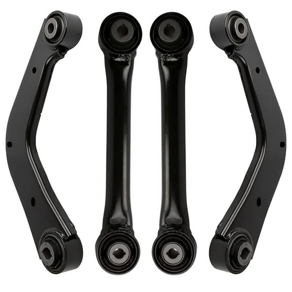 Detroit Axle - Rear Upper & Lower Forward Control Arms Replacement for 2013-2019 Ford Fusion SSV Plug-In Police Responder Hybrid Lincoln MKZ