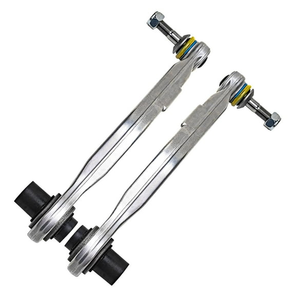 Detroit Axle - Rear Upper Rearward Control Arms w/Ball Joints Assembly Replacement for BMW 525xi 530xi 535xi 545i 550i 645ci 745Li 750Li