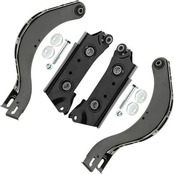 Detroit Axle - Rear Upper and Lower Forward Control Arms Replacement for 2013-2018 Nissan Altima - 4pc Set
