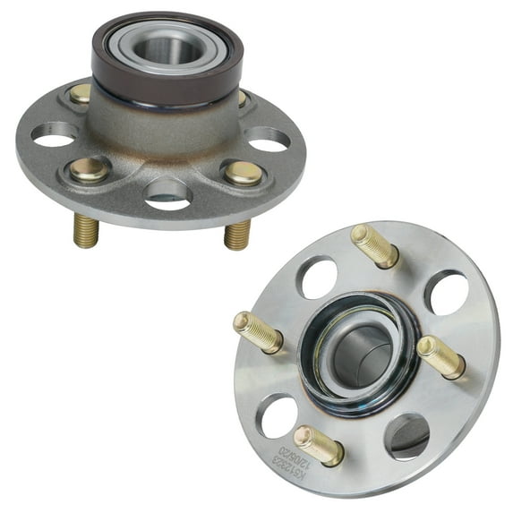 Detroit Axle - Rear Wheel Bearing and Hubs Assembly Replacement for Honda Fit Insight Fits select: 2008-2012 HONDA FIT SPORT, 2010-2011 HONDA INSIGHT EX