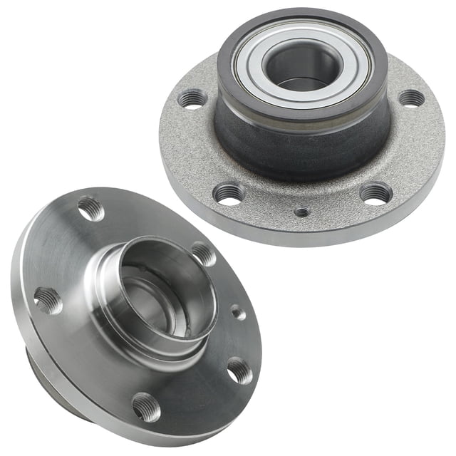 Detroit Axle - Rear Wheel Bearing Hubs Assembly for 2005-2018 ...