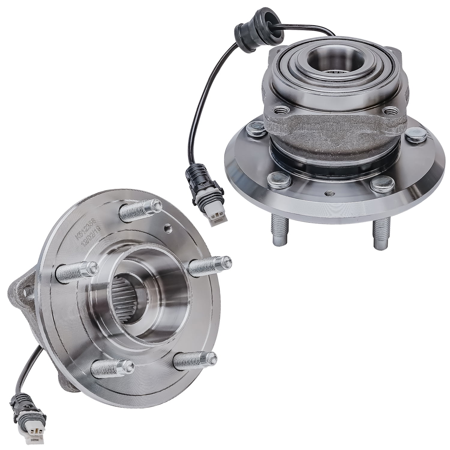 Detroit Axle - Rear Wheel Bearing Hubs for Chevy Equinox Saturn Vue ...