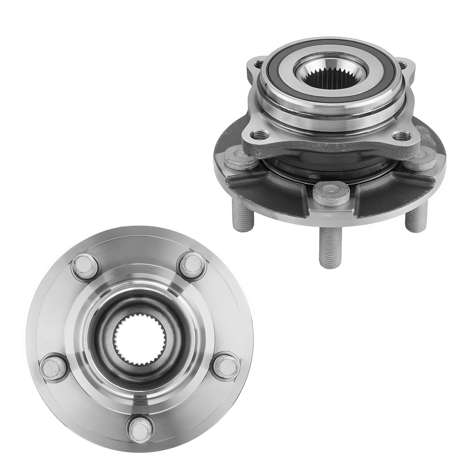 Detroit Axle Rear Wheel Bearings & Hubs Assembly Replacement for 2015