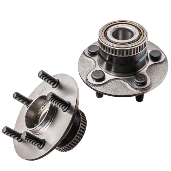 Detroit Axle - 2 Rear Wheel Bearing Hubs for Chrysler PT Cruiser Dodge SX 2.0 Plymouth Neon, Wheel Hub Bearings Assembly Set Replacement, Pair Hubs