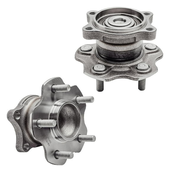 Detroit Axle - Rear Wheel Hub Bearings Assembly Replacement for Nissan Altima Maxima Quest - 2pc Set Fits select: 2005-2006 NISSAN ALTIMA S/SL, 2004-2008 NISSAN MAXIMA SE/SL