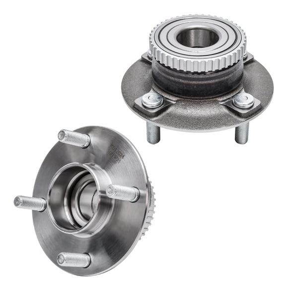 Detroit Axle - Rear Wheel Hub & Bearings Replacement for Mercury Cougar Mystique Ford Contour Fits select: 1999 FORD CONTOUR SE/COMFORT/SPORT, 1998 FORD CONTOUR LX/SPORT/SE
