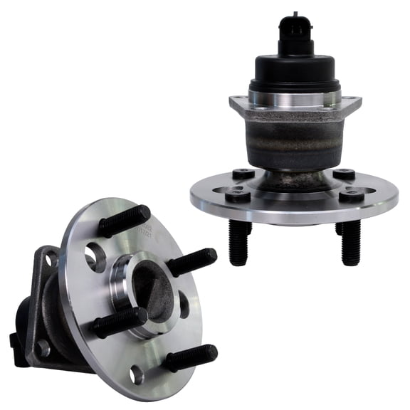 Detroit Axle - Rear Wheel Hub & Bearings Replacement for Saturn SC SC1 SC2 SL SL1 SL2 SW1 SW2