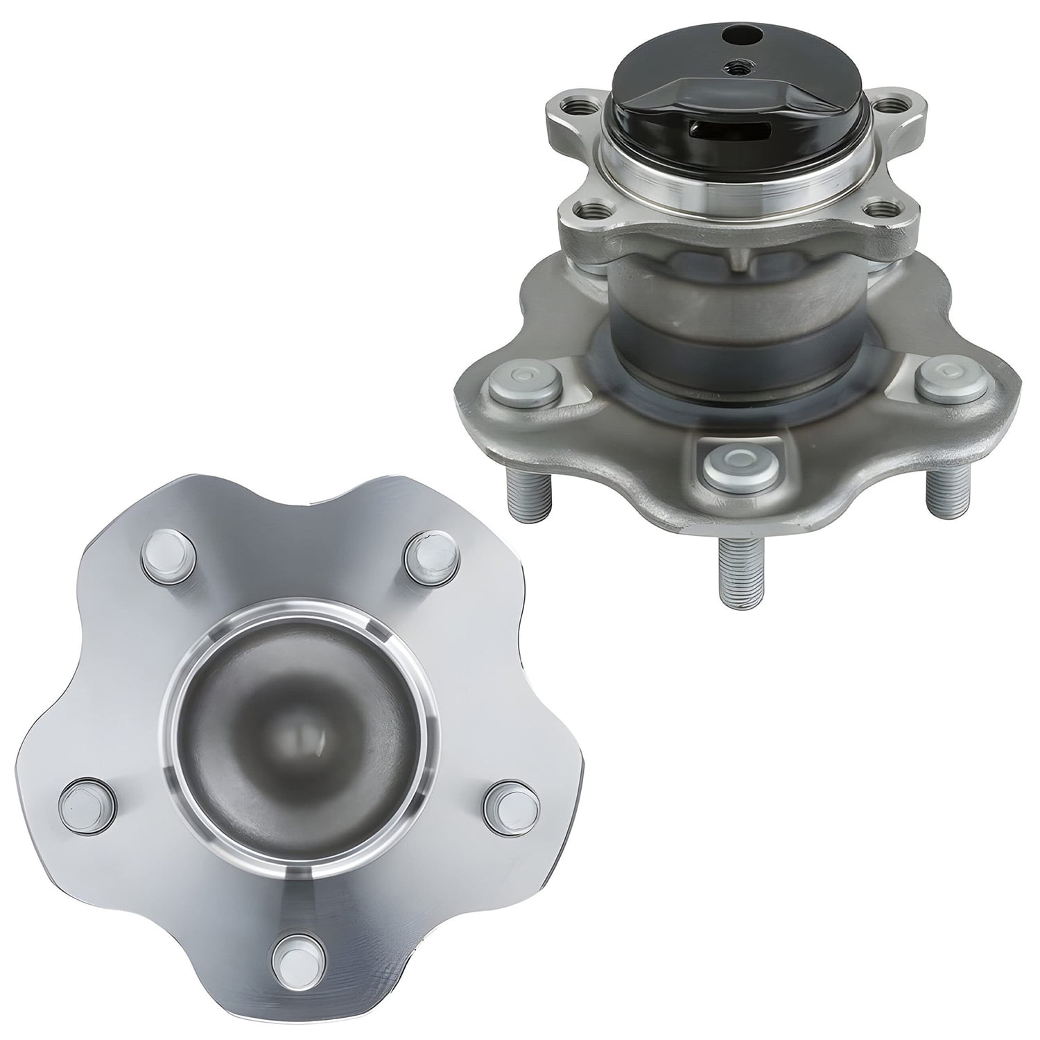 Detroit Axle Rear Wheel Hub and Bearing Assembly Replacement for 2013