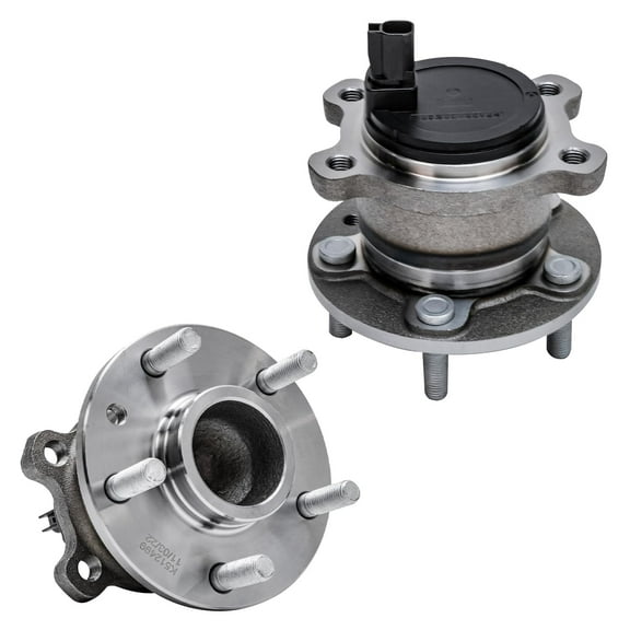 Detroit Axle - Rear Wheel Hub and Bearings Assembly Replacement for 2015 2016 2017 2018 Ford Escape C-Max Lincoln MKC