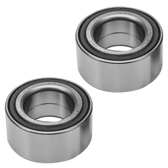 Detroit Axle - Pair Rear Wheel Press Bearings for Jaguar F-Type XF XFR XFR-S XJ XJR XJR575 XK XKR XKR-S Land Rover Range Rover Evoque