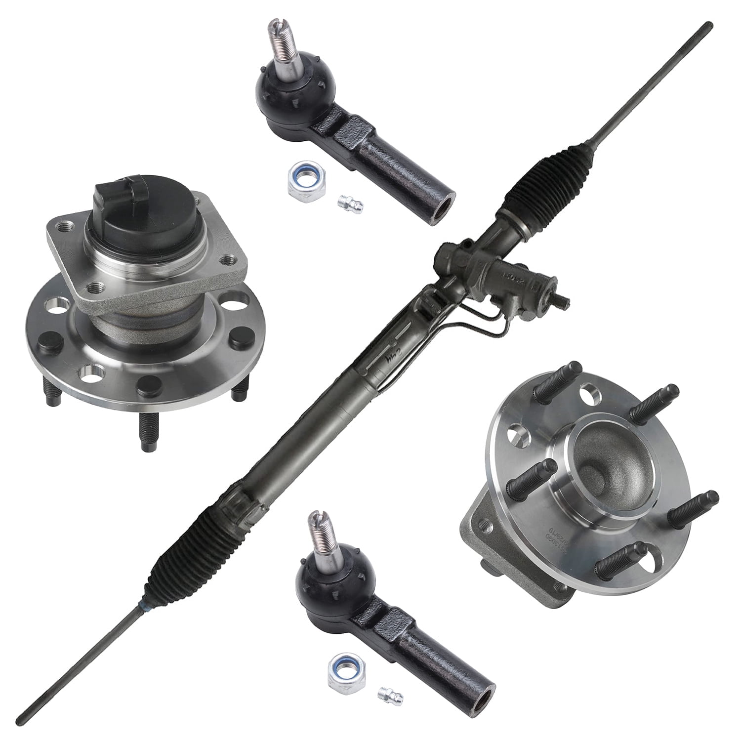Detroit Axle Replacement for Camaro Firebird Rack and Pinion + 2X Front ...